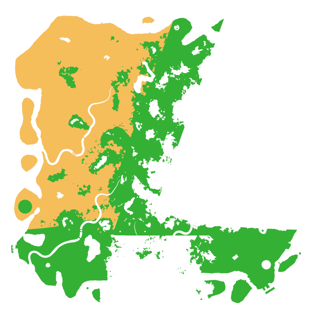 Biome Rust Map: Procedural Map, Size: 6000, Seed: 214748136