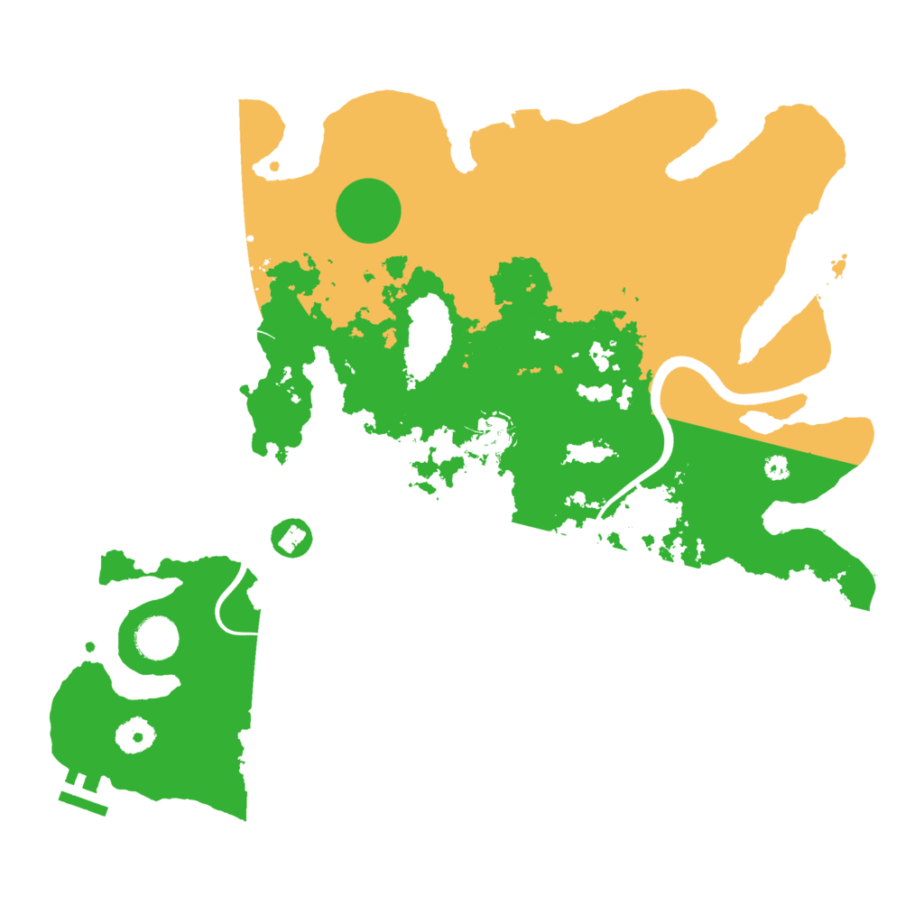 Biome Rust Map: Procedural Map, Size: 3750, Seed: 301947069
