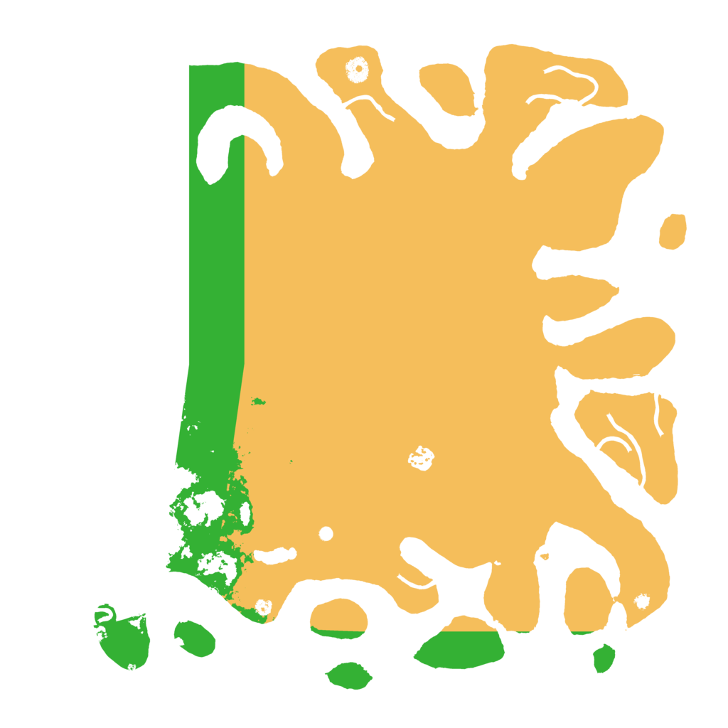 Biome Rust Map: Procedural Map, Size: 4500, Seed: 65310167