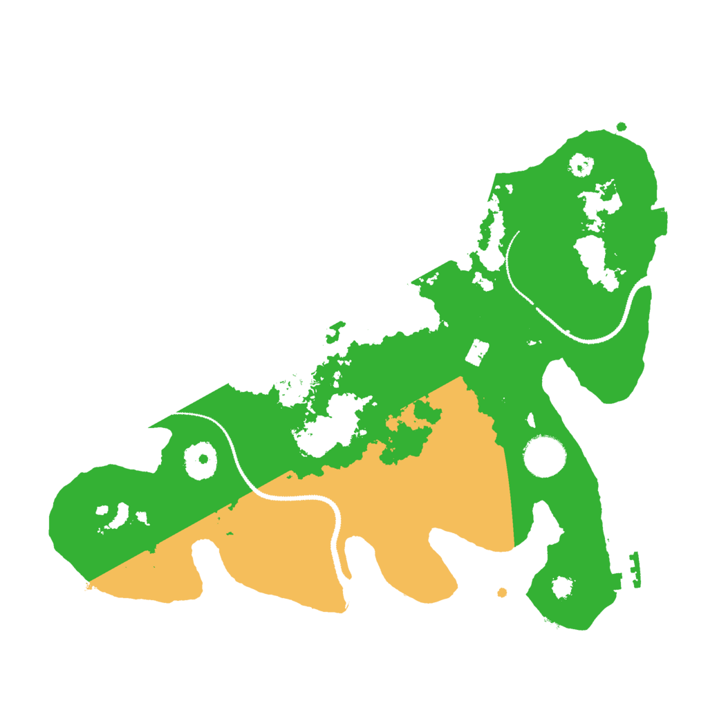 Biome Rust Map: Procedural Map, Size: 3000, Seed: 979956016