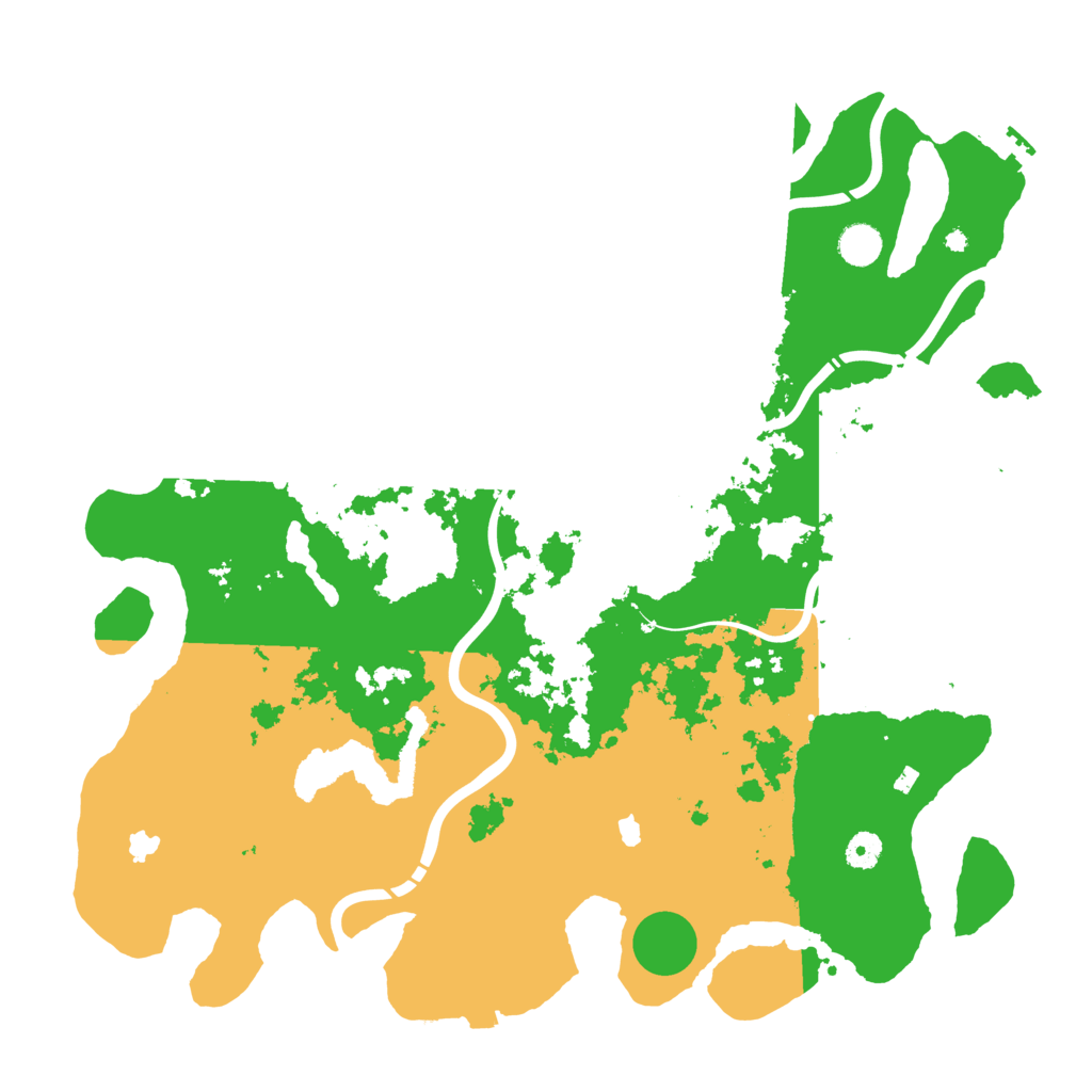 Biome Rust Map: Procedural Map, Size: 4500, Seed: 230010565