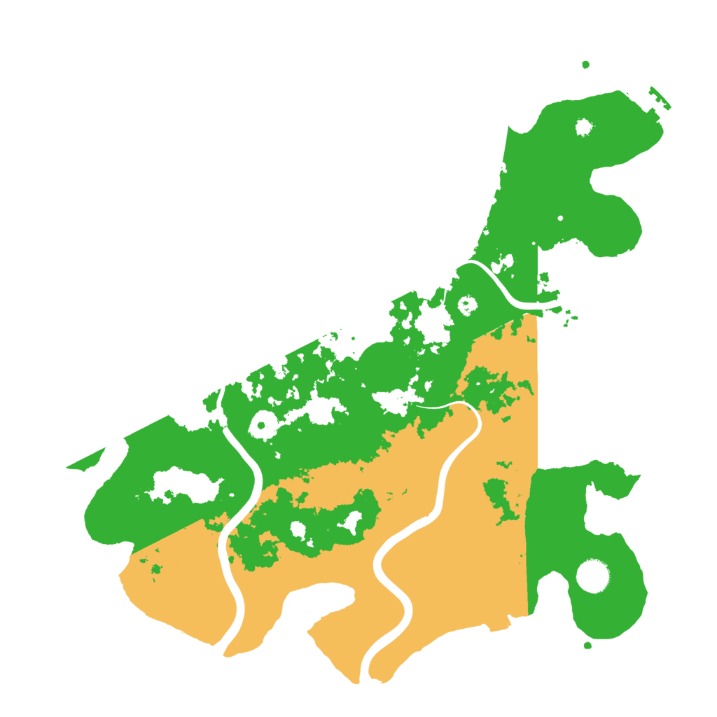 Biome Rust Map: Procedural Map, Size: 3800, Seed: 982881048
