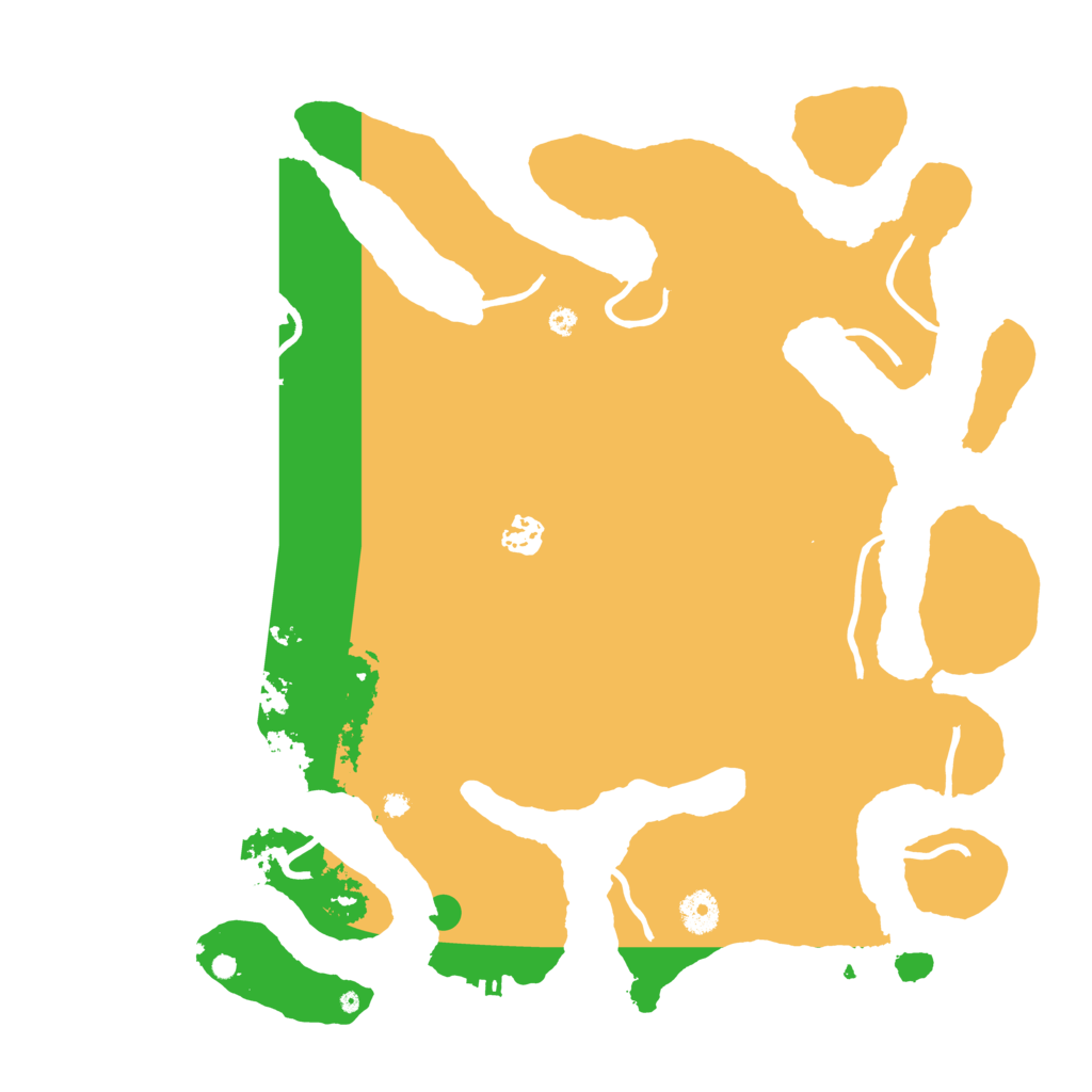 Biome Rust Map: Procedural Map, Size: 4000, Seed: 329499