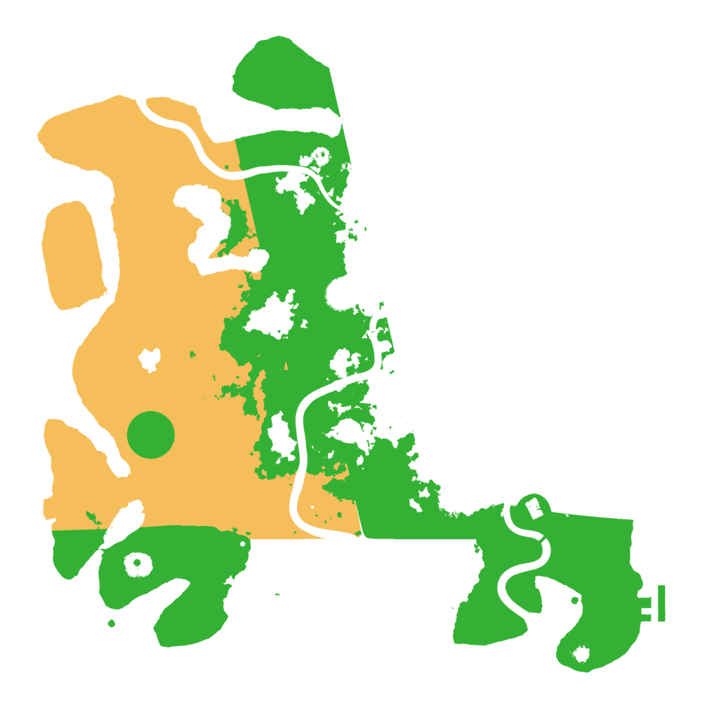 Biome Rust Map: Procedural Map, Size: 4000, Seed: 165111943