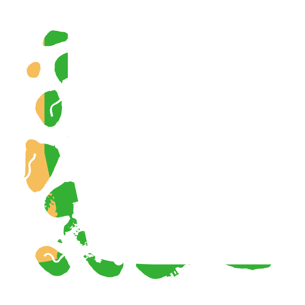 Biome Rust Map: Procedural Map, Size: 3500, Seed: 968982