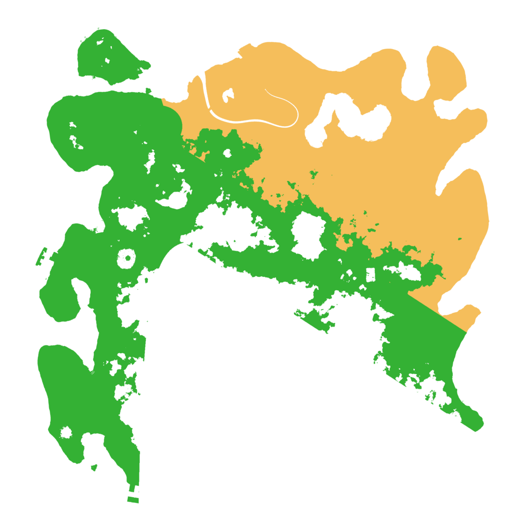 Biome Rust Map: Procedural Map, Size: 4000, Seed: 784332