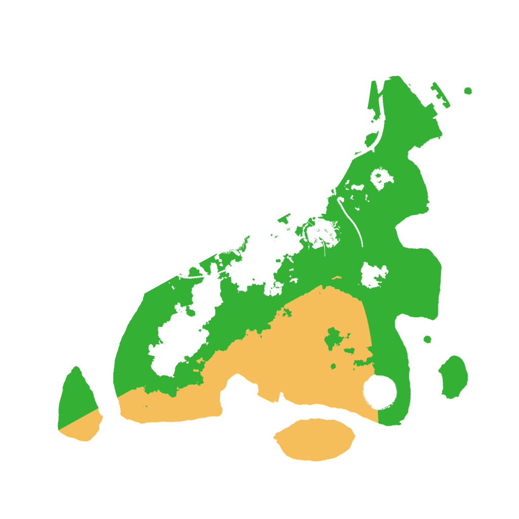 Biome Rust Map: Procedural Map, Size: 2750, Seed: 25746