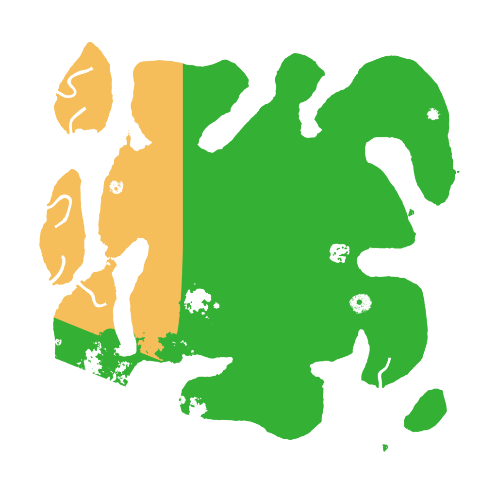 Biome Rust Map: Procedural Map, Size: 3700, Seed: 473885