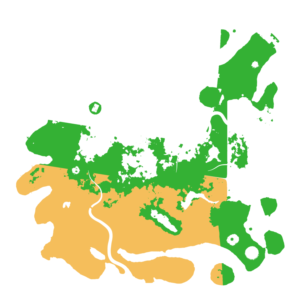 Biome Rust Map: Procedural Map, Size: 4000, Seed: 583469