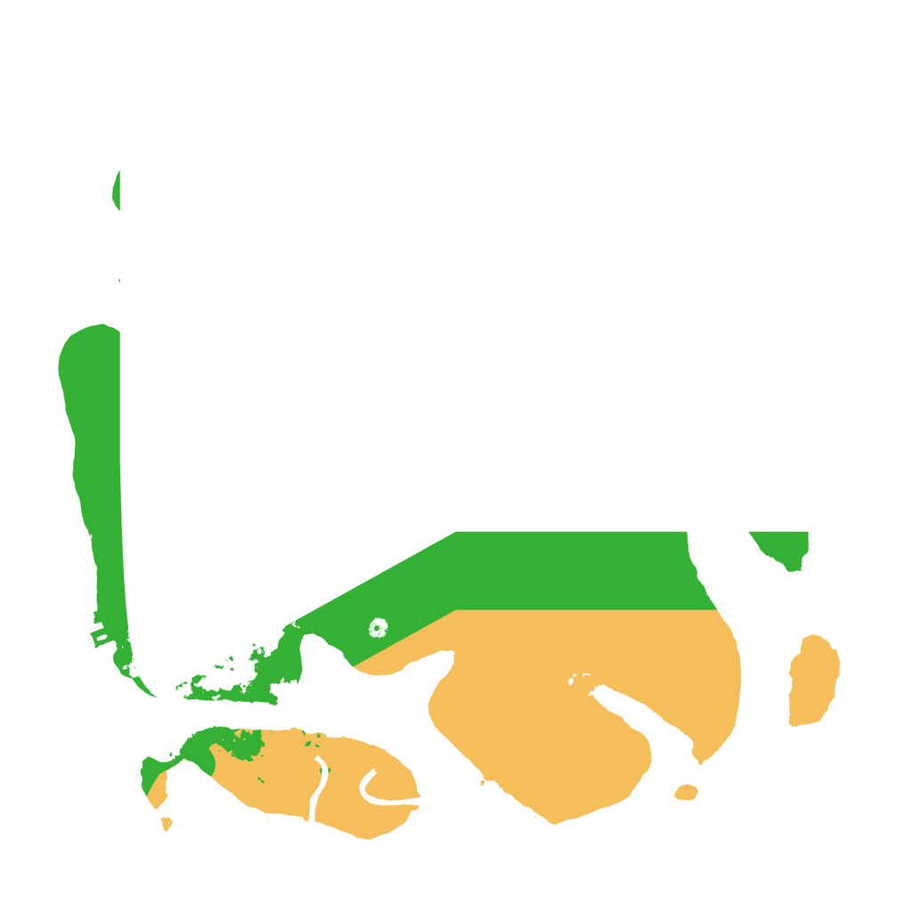 Biome Rust Map: Procedural Map, Size: 3500, Seed: 154120