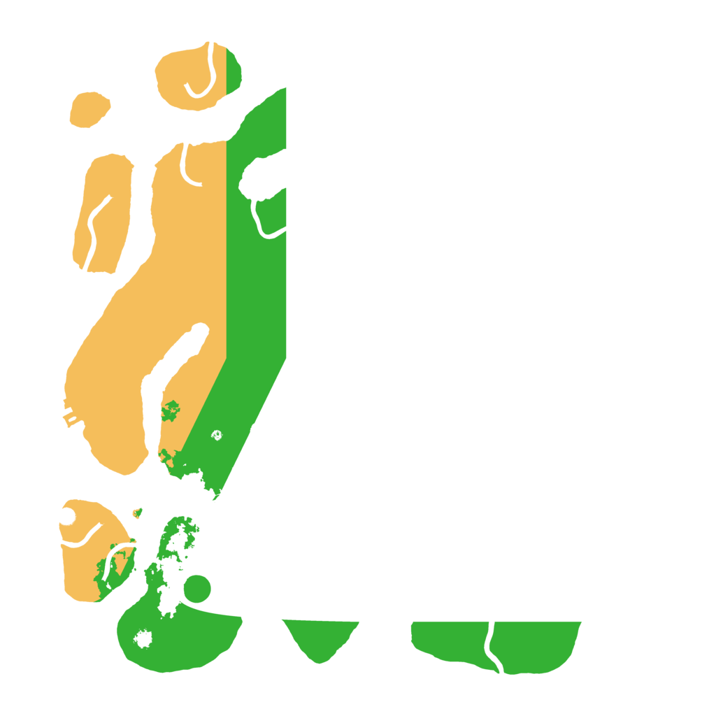 Biome Rust Map: Procedural Map, Size: 3500, Seed: 702857