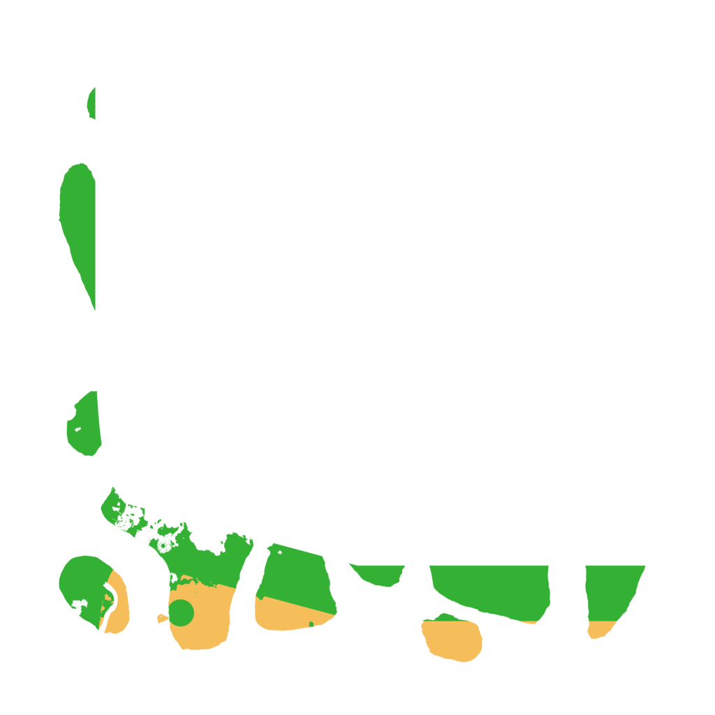 Biome Rust Map: Procedural Map, Size: 3500, Seed: 651149