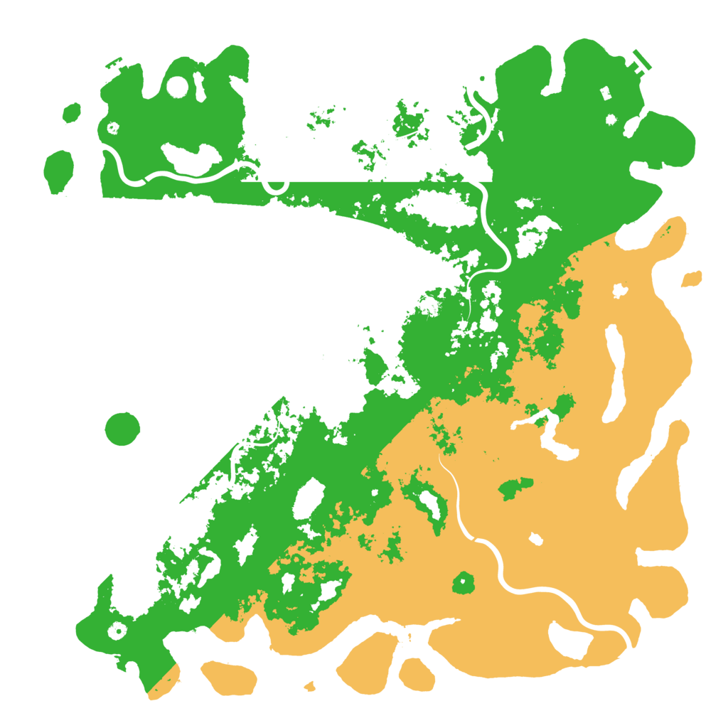 Biome Rust Map: Procedural Map, Size: 6000, Seed: 25062021