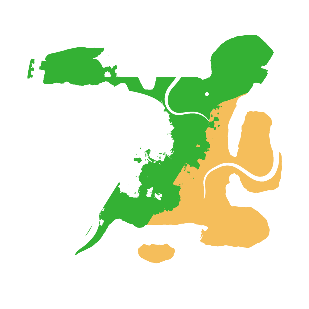 Biome Rust Map: Procedural Map, Size: 2350, Seed: 6425743