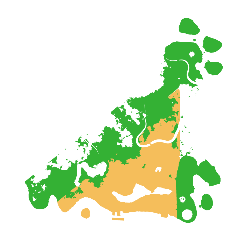 Biome Rust Map: Procedural Map, Size: 4000, Seed: 1131274415