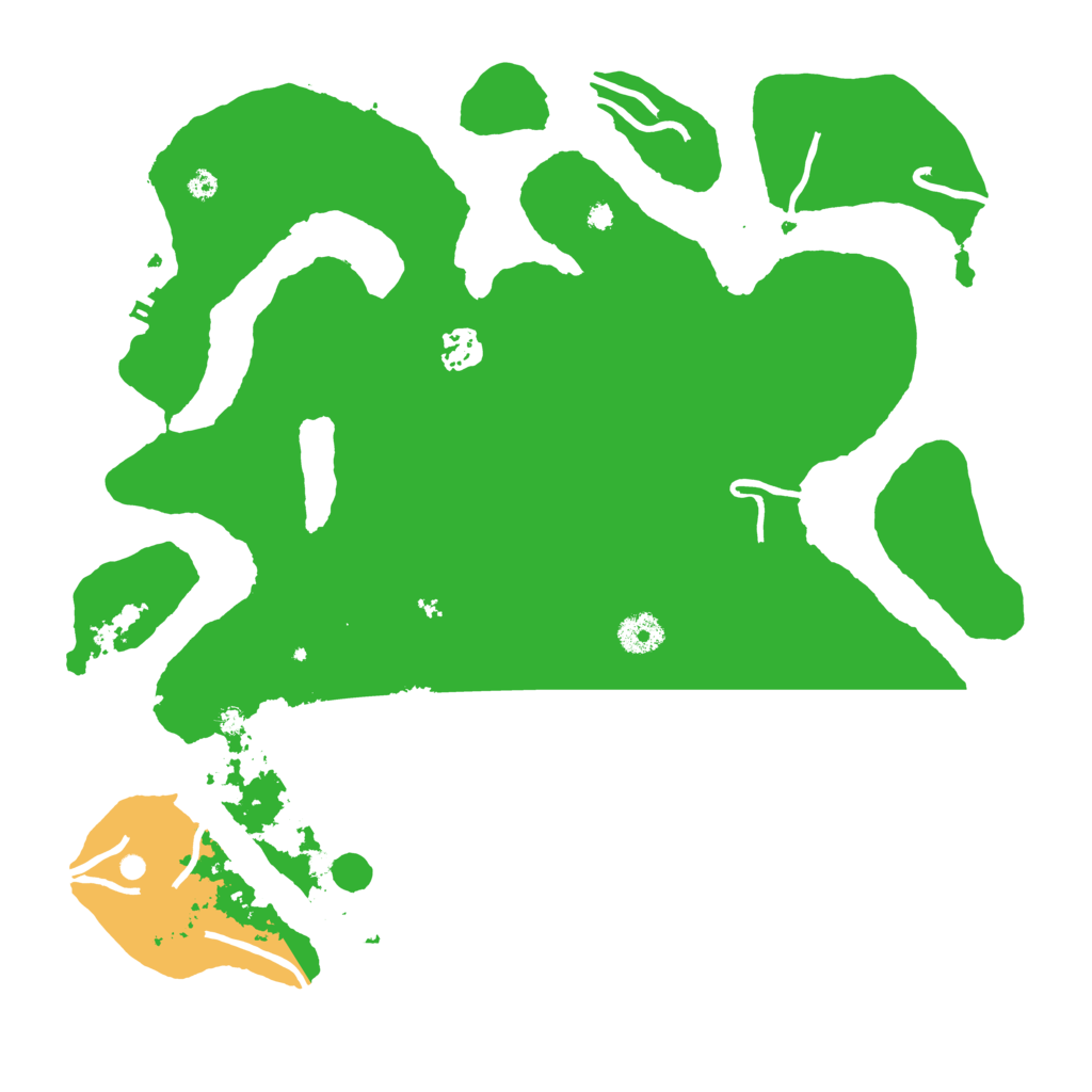 Biome Rust Map: Procedural Map, Size: 3800, Seed: 132506