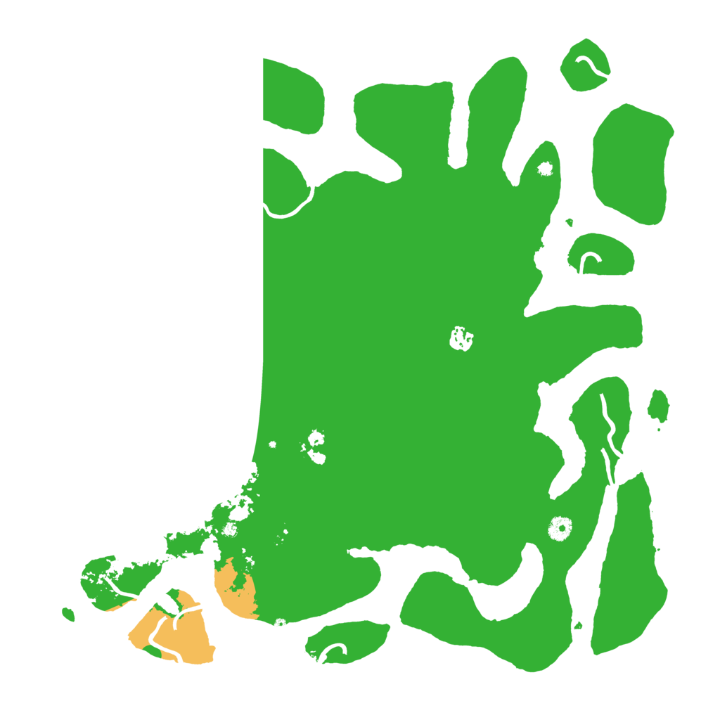 Biome Rust Map: Procedural Map, Size: 4500, Seed: 52506