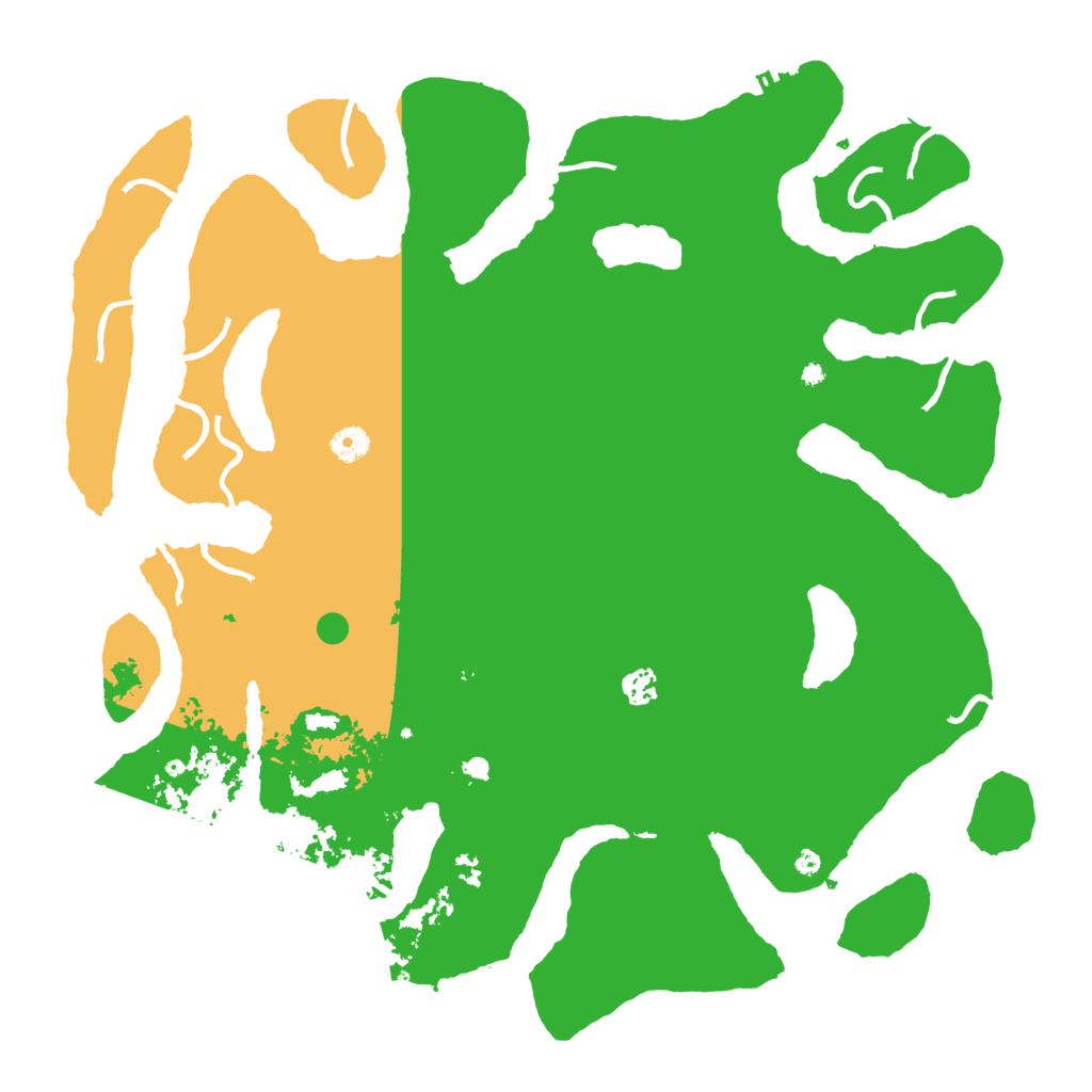 Biome Rust Map: Procedural Map, Size: 4500, Seed: 12506