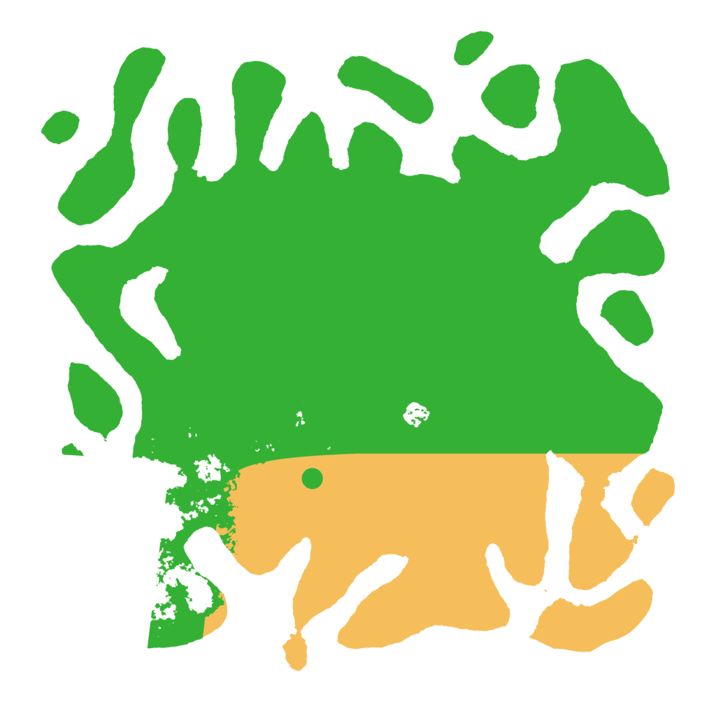 Biome Rust Map: Barren, Size: 4500, Seed: 42506