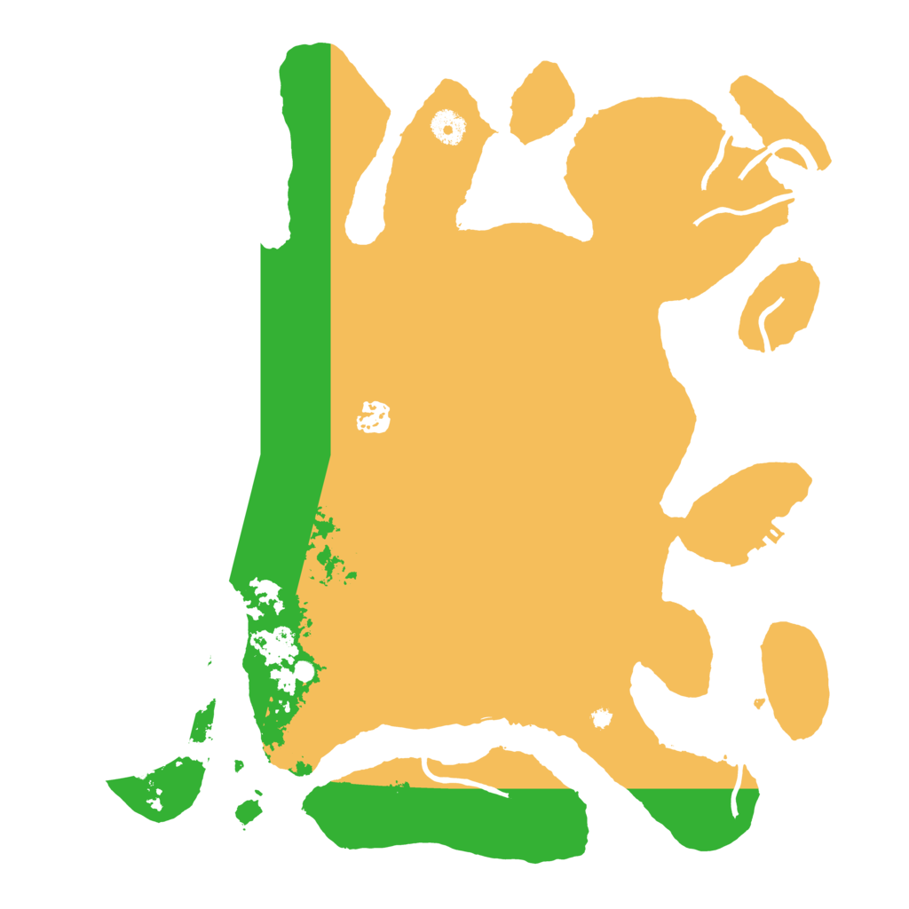 Biome Rust Map: Procedural Map, Size: 4000, Seed: 8204