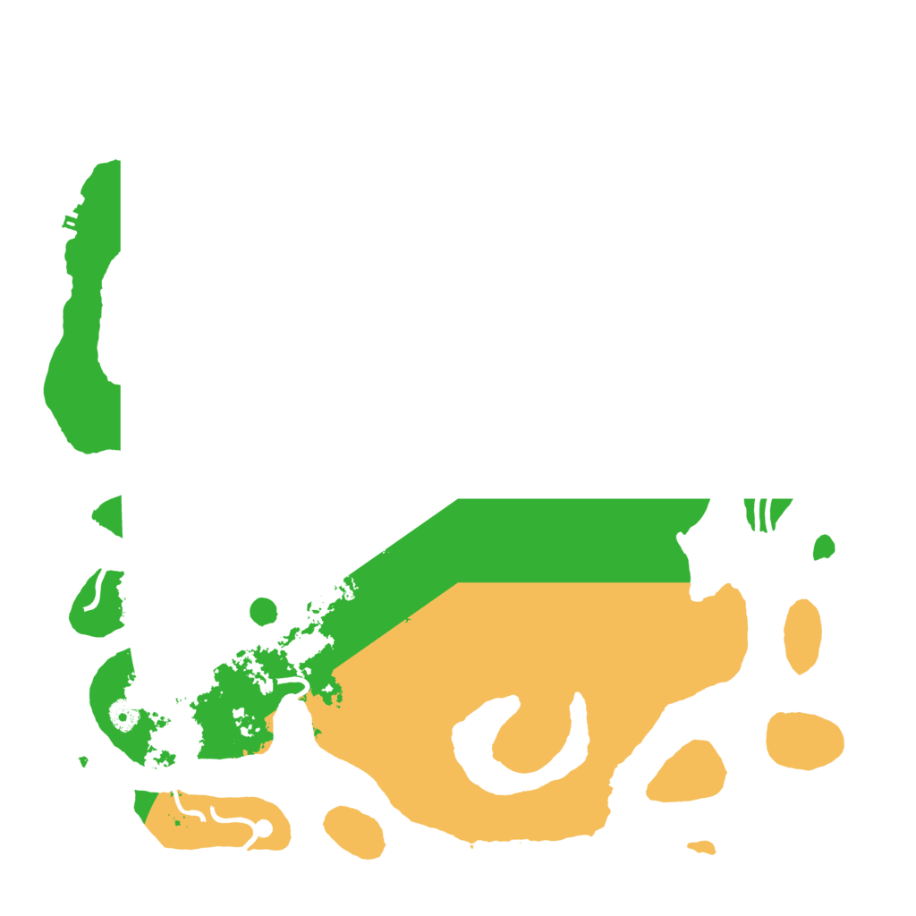 Biome Rust Map: Procedural Map, Size: 4500, Seed: 72506