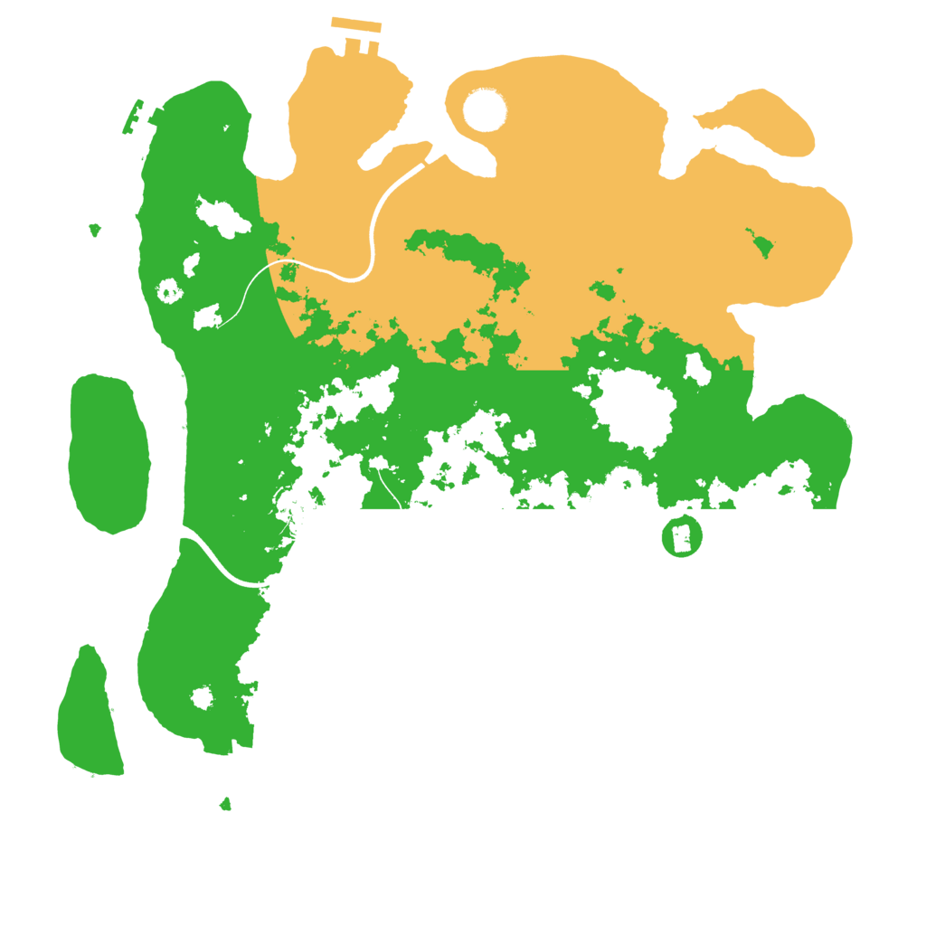 Biome Rust Map: Procedural Map, Size: 3750, Seed: 8786784