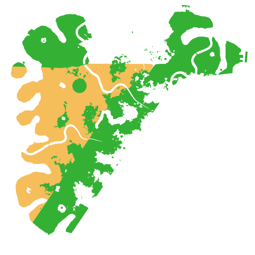Biome Rust Map: Procedural Map, Size: 4750, Seed: 678939770