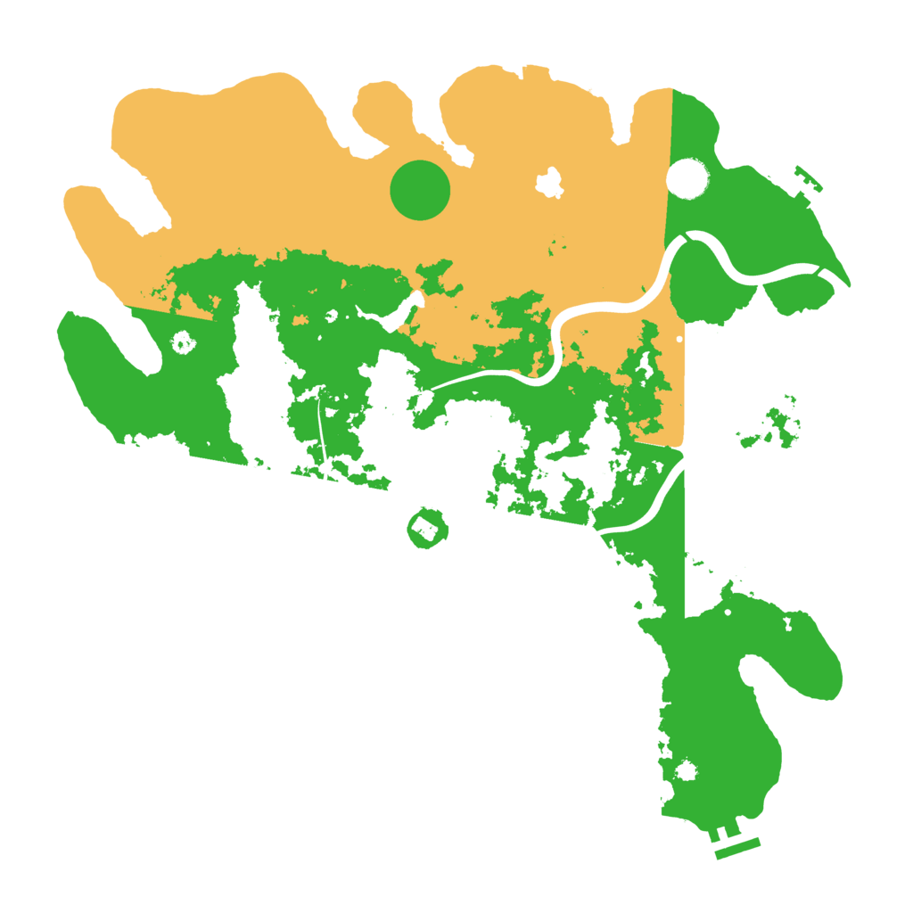 Biome Rust Map: Procedural Map, Size: 4000, Seed: 1426