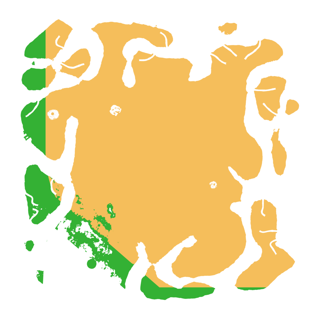 Biome Rust Map: Procedural Map, Size: 4500, Seed: 48393937