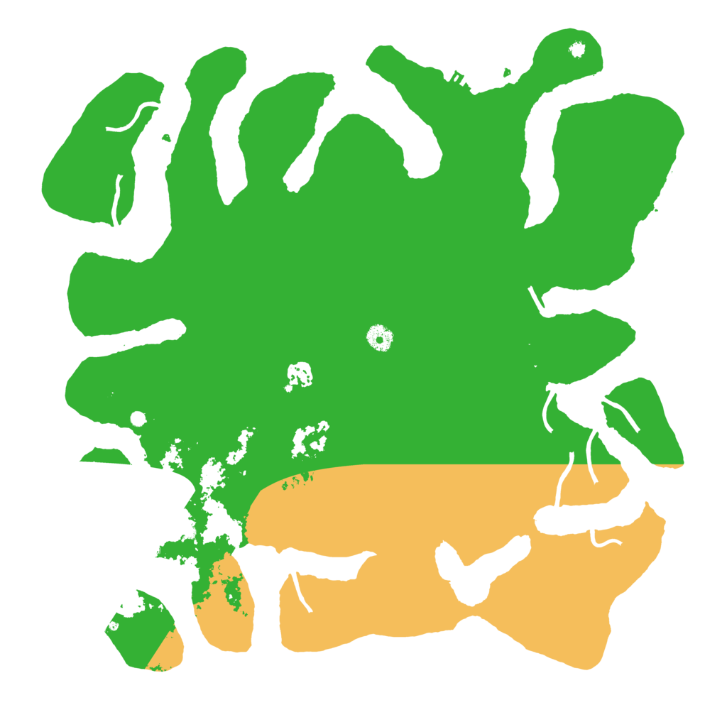 Biome Rust Map: Procedural Map, Size: 4200, Seed: 472864299