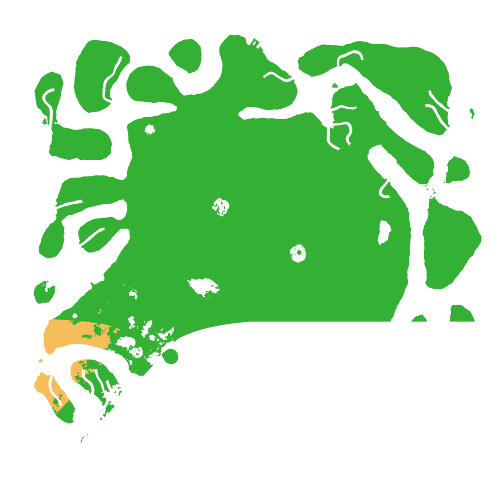 Biome Rust Map: Procedural Map, Size: 4500, Seed: 371852