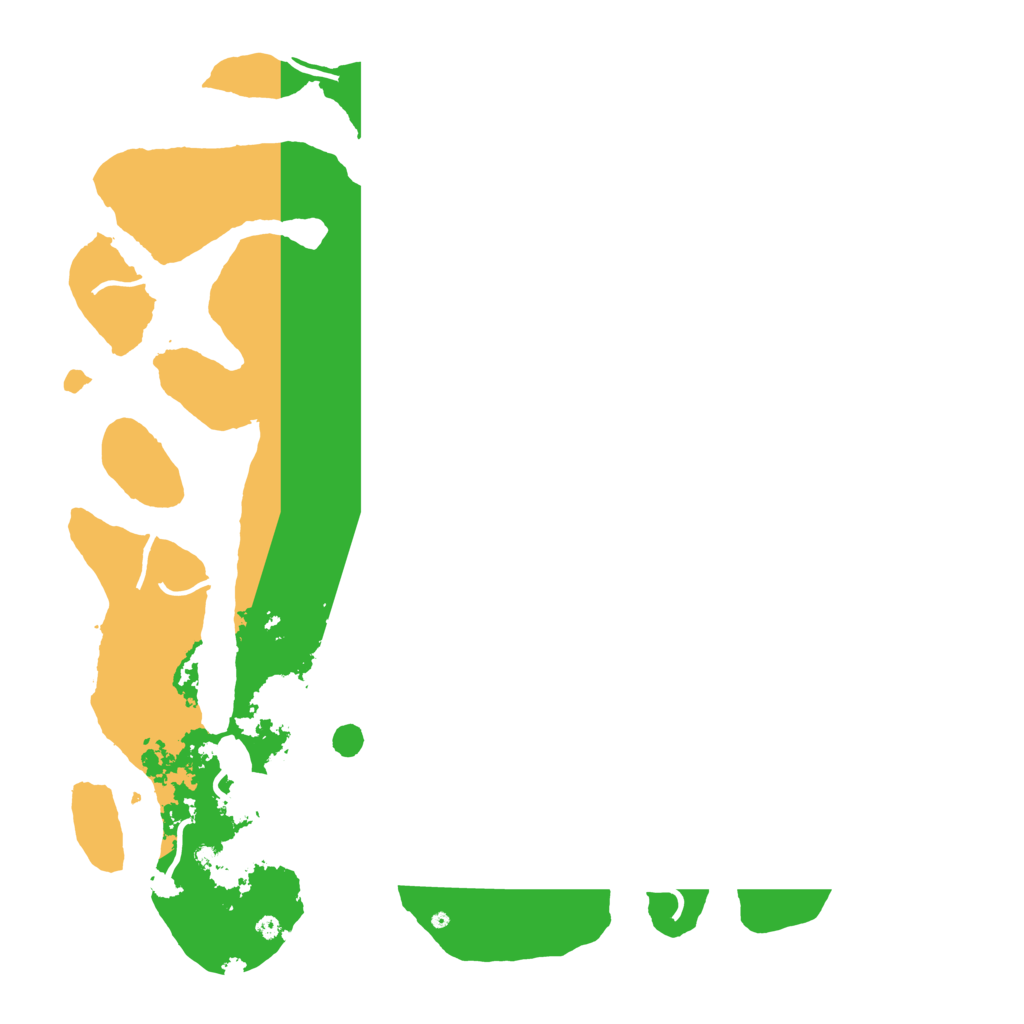 Biome Rust Map: Procedural Map, Size: 4500, Seed: 160111