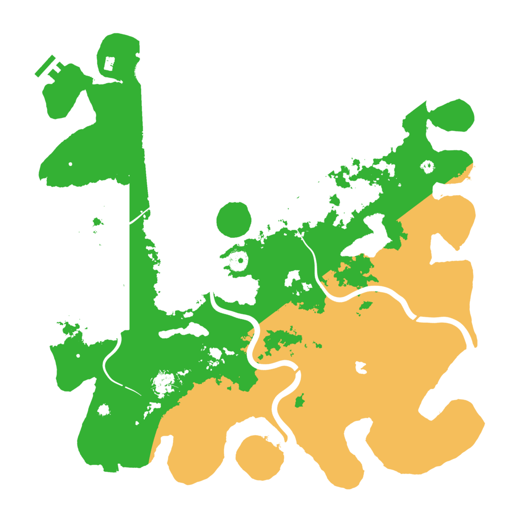 Biome Rust Map: Procedural Map, Size: 4000, Seed: 378450
