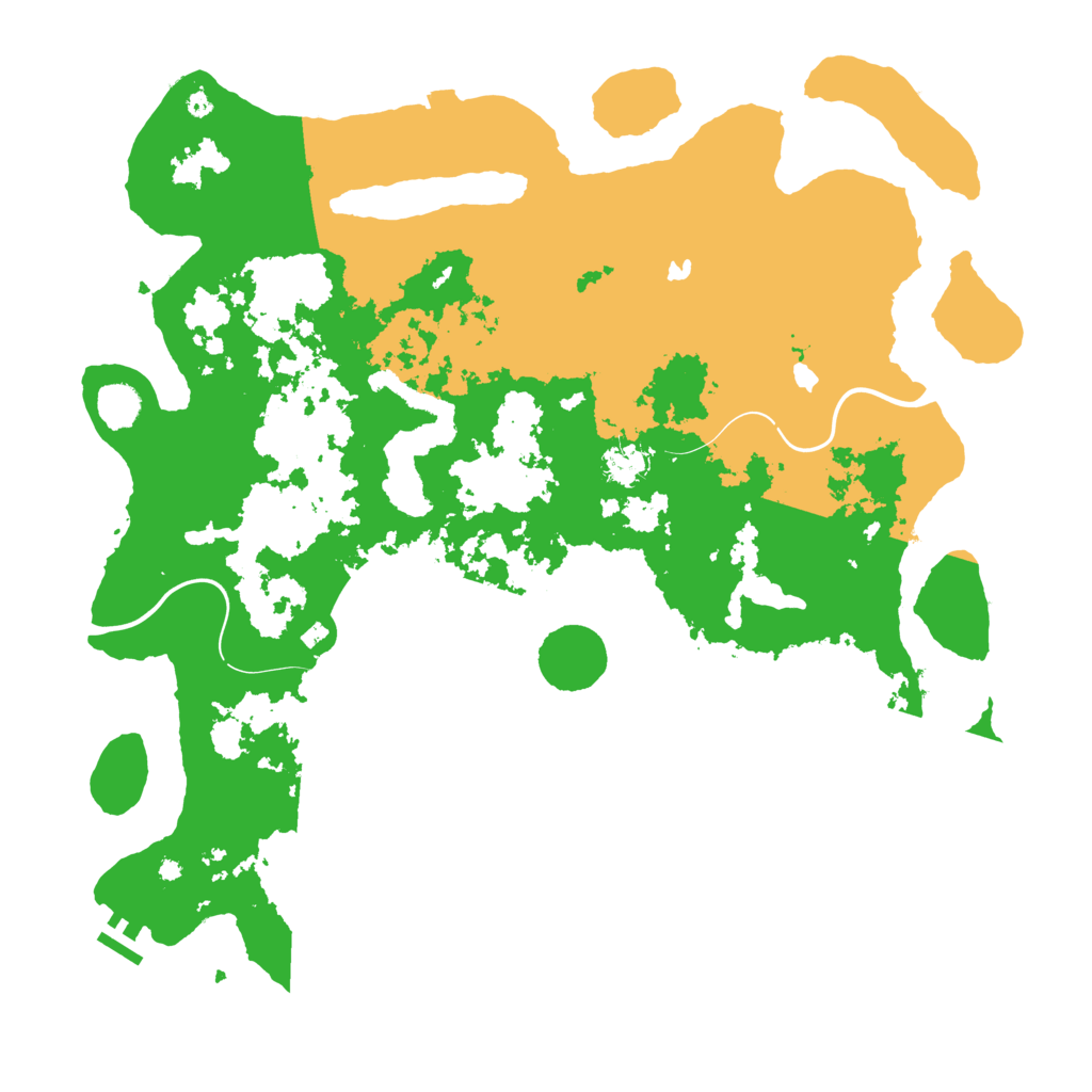 Biome Rust Map: Procedural Map, Size: 4500, Seed: 679462
