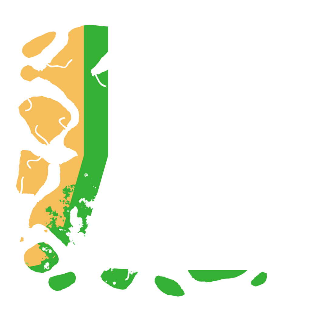 Biome Rust Map: Procedural Map, Size: 4500, Seed: 562295