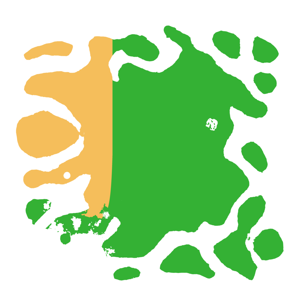 Biome Rust Map: Barren, Size: 3900, Seed: 466367