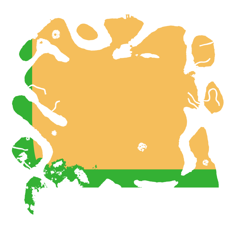 Biome Rust Map: Procedural Map, Size: 4200, Seed: 69833613