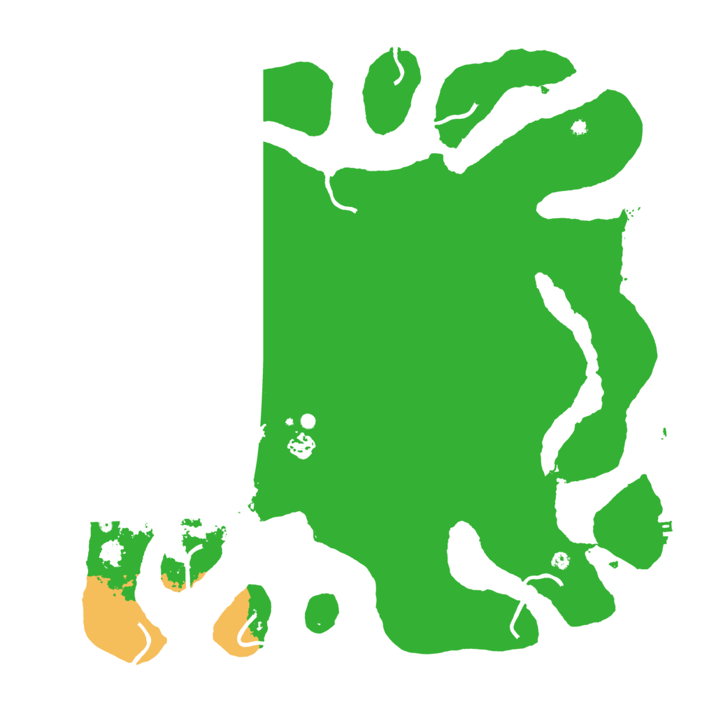 Biome Rust Map: Procedural Map, Size: 4200, Seed: 516268372