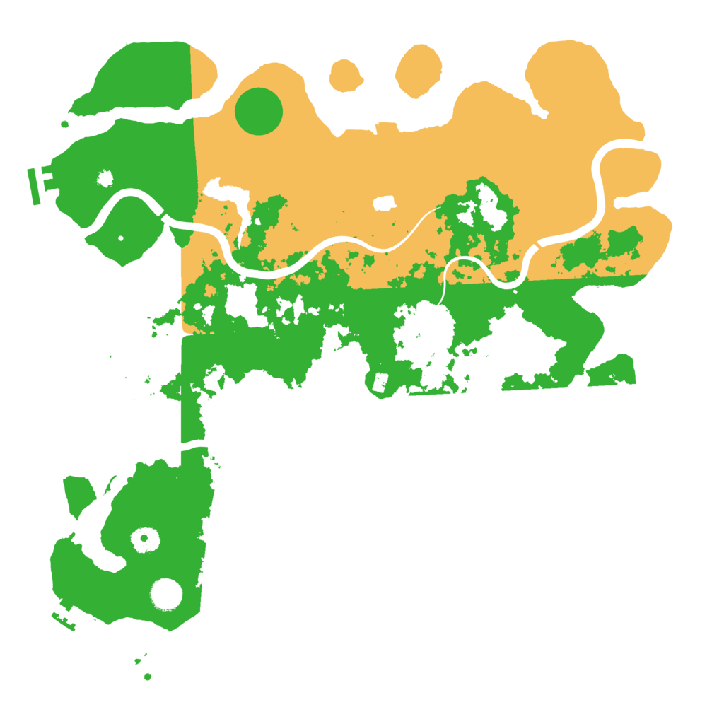 Biome Rust Map: Procedural Map, Size: 4000, Seed: 1925009991