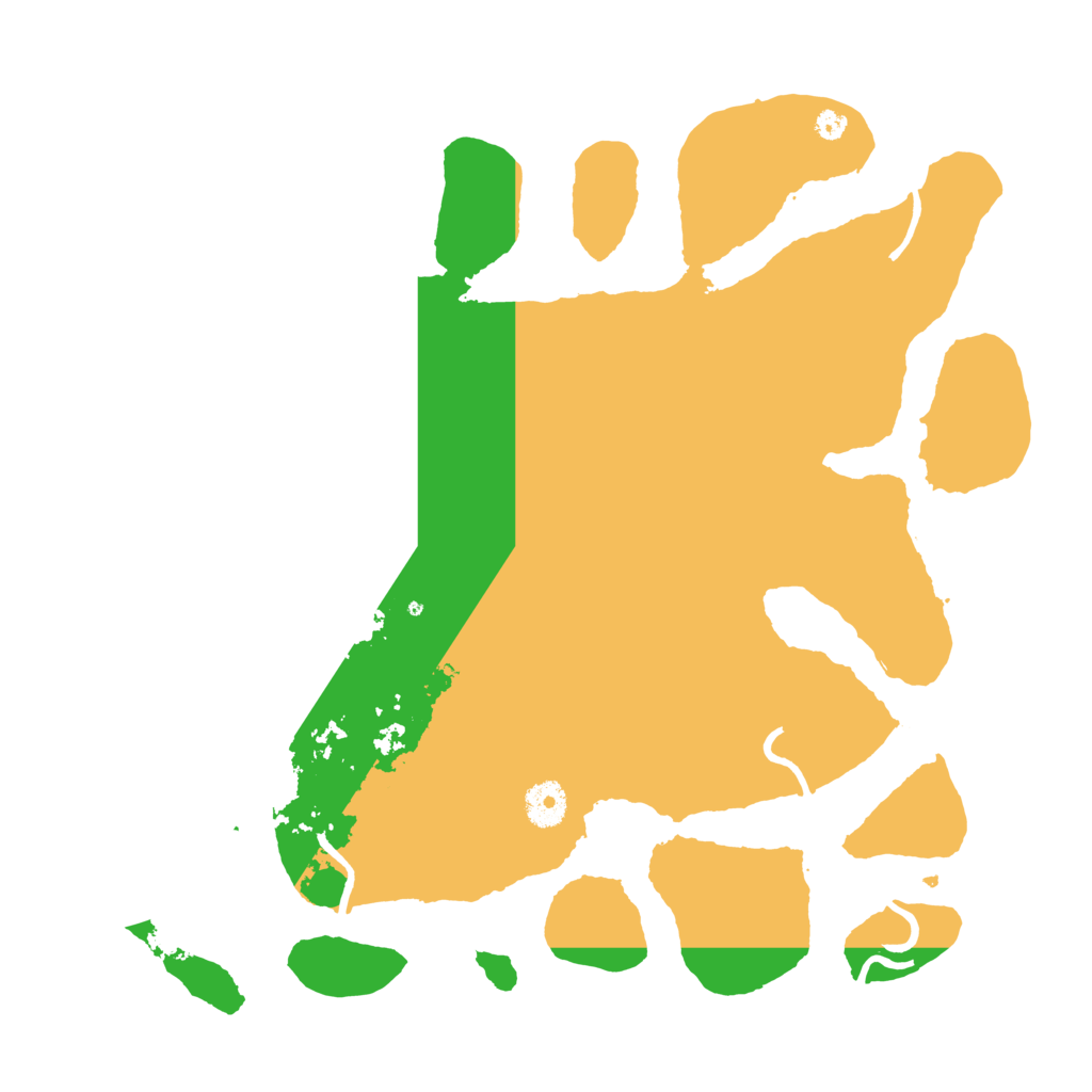 Biome Rust Map: Procedural Map, Size: 3750, Seed: 599042126