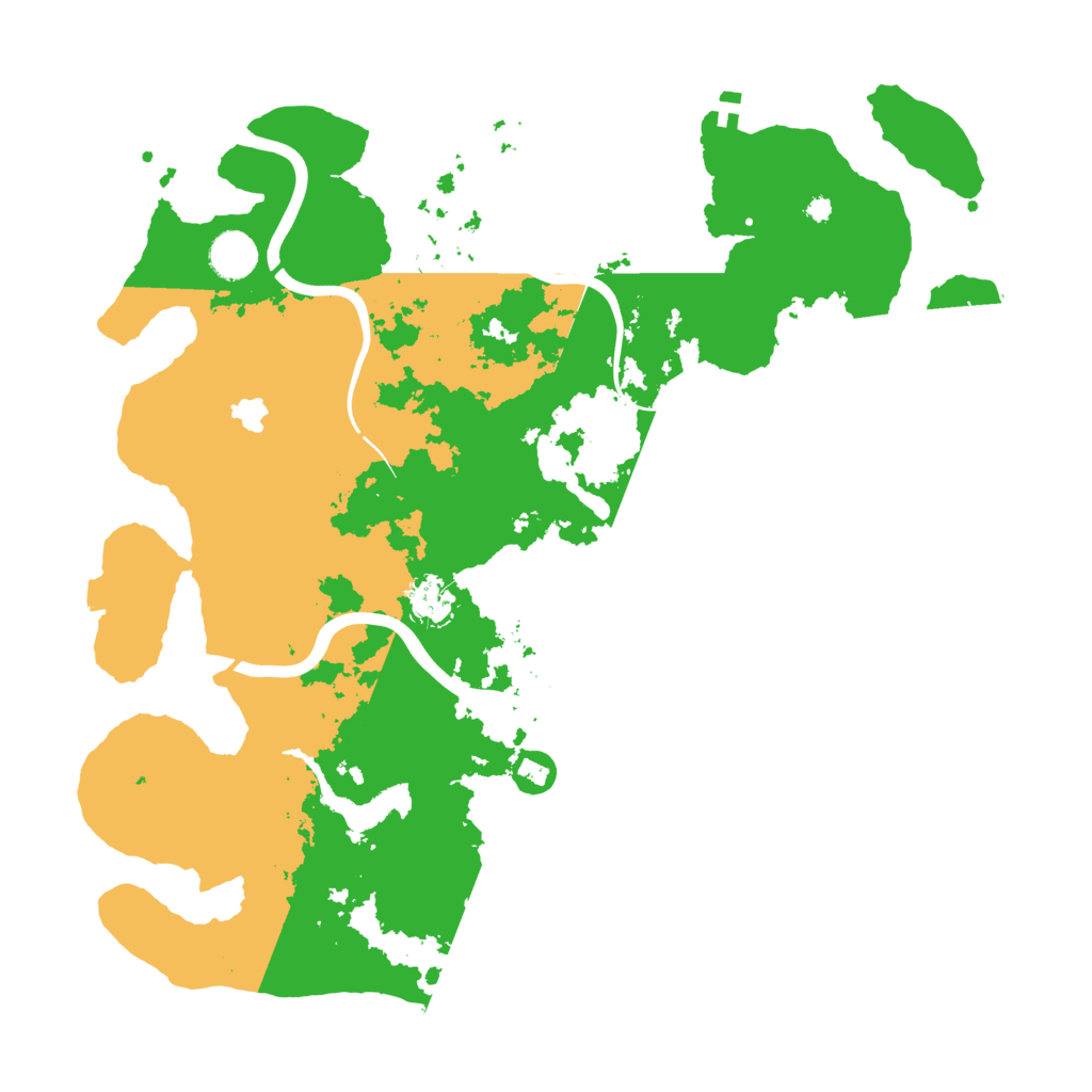 Biome Rust Map: Procedural Map, Size: 4000, Seed: 928843925