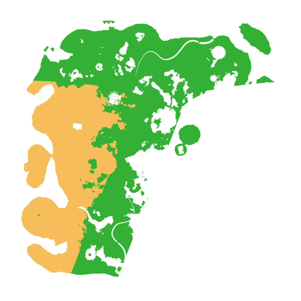 Biome Rust Map: Procedural Map, Size: 4000, Seed: 928843925