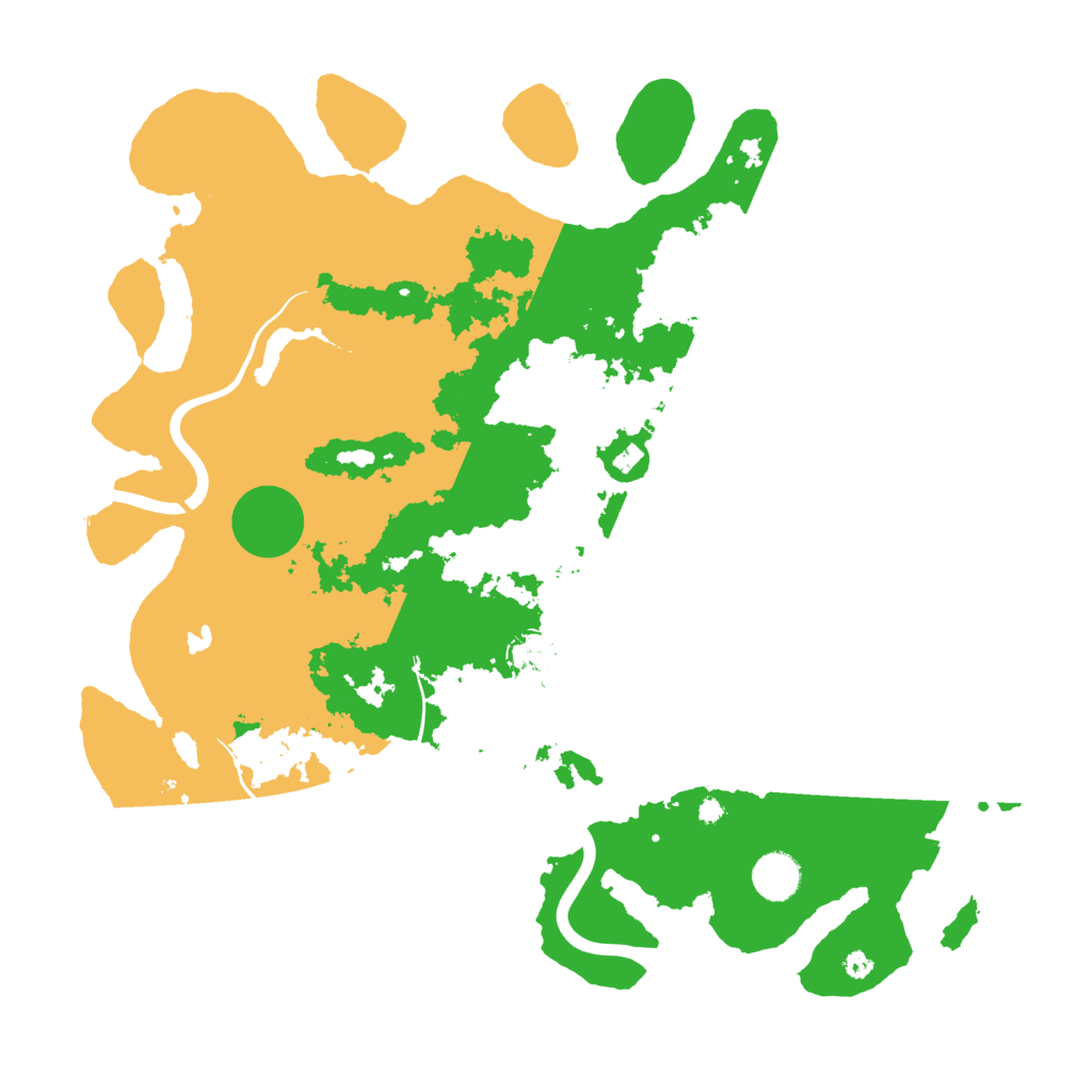Biome Rust Map: Procedural Map, Size: 4000, Seed: 178908