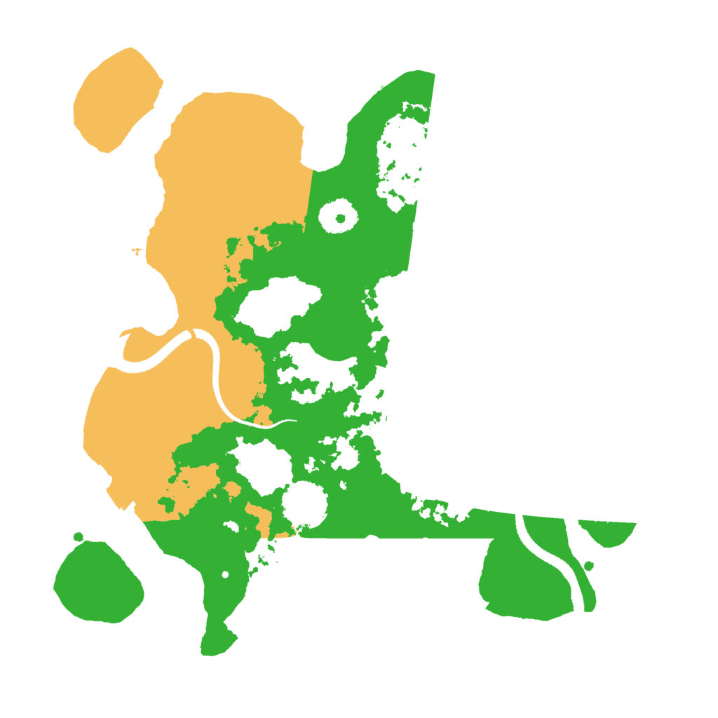 Biome Rust Map: Procedural Map, Size: 3000, Seed: 1720820373