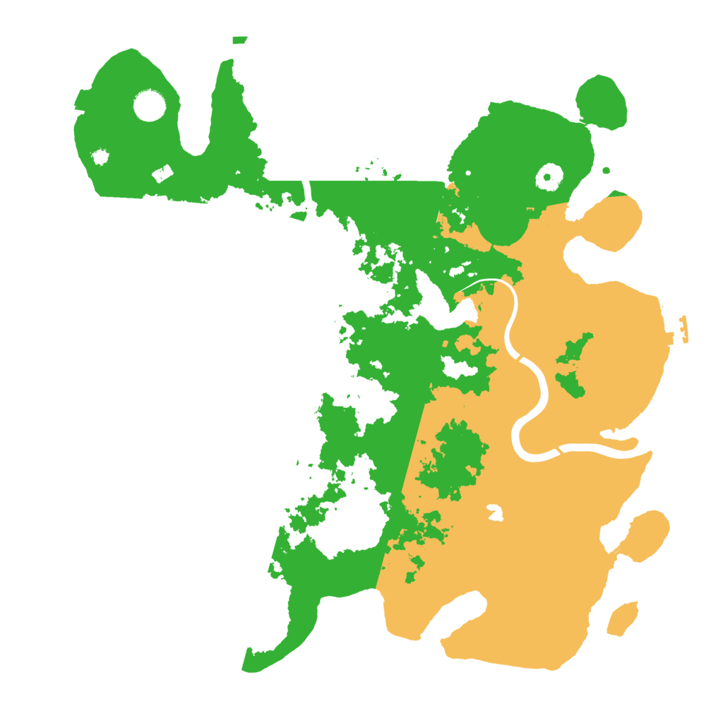 Biome Rust Map: Procedural Map, Size: 4000, Seed: 517204