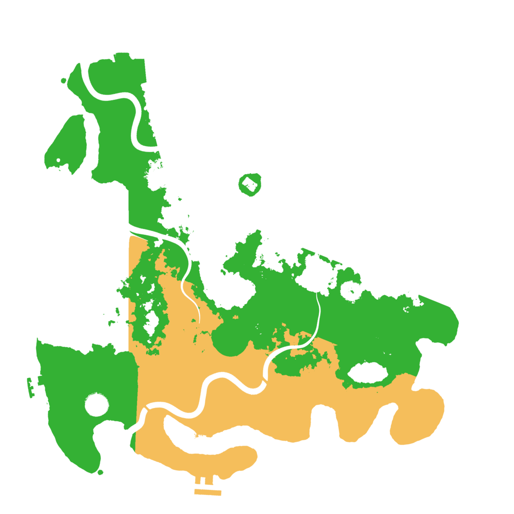 Biome Rust Map: Procedural Map, Size: 3869, Seed: 69