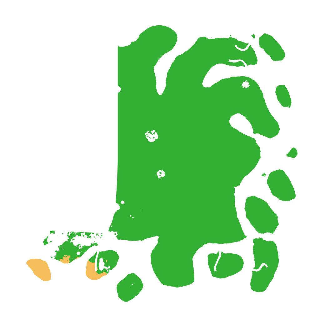 Biome Rust Map: Procedural Map, Size: 4000, Seed: 537498