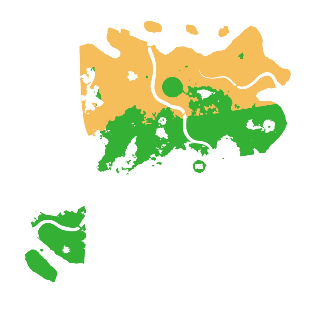 Biome Rust Map: Procedural Map, Size: 4000, Seed: 283877201