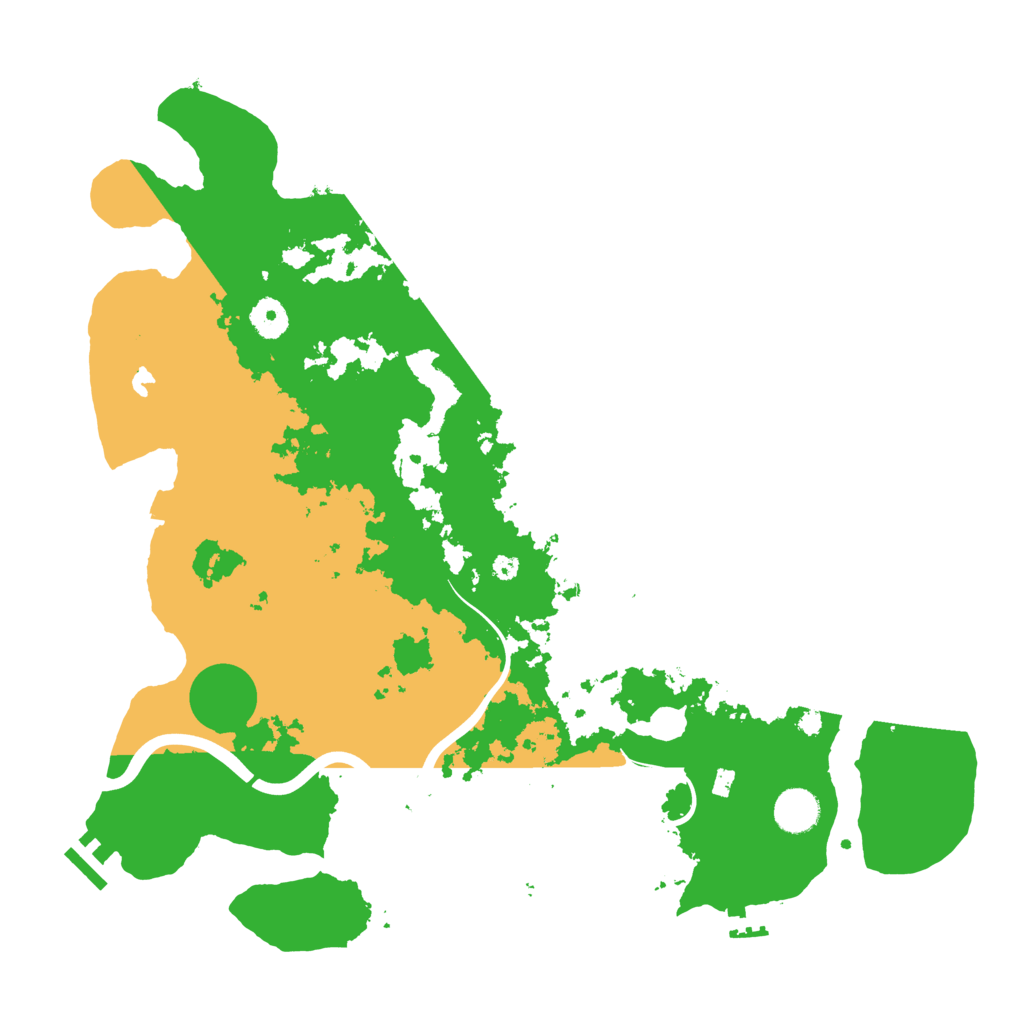 Biome Rust Map: Procedural Map, Size: 4000, Seed: 322298916