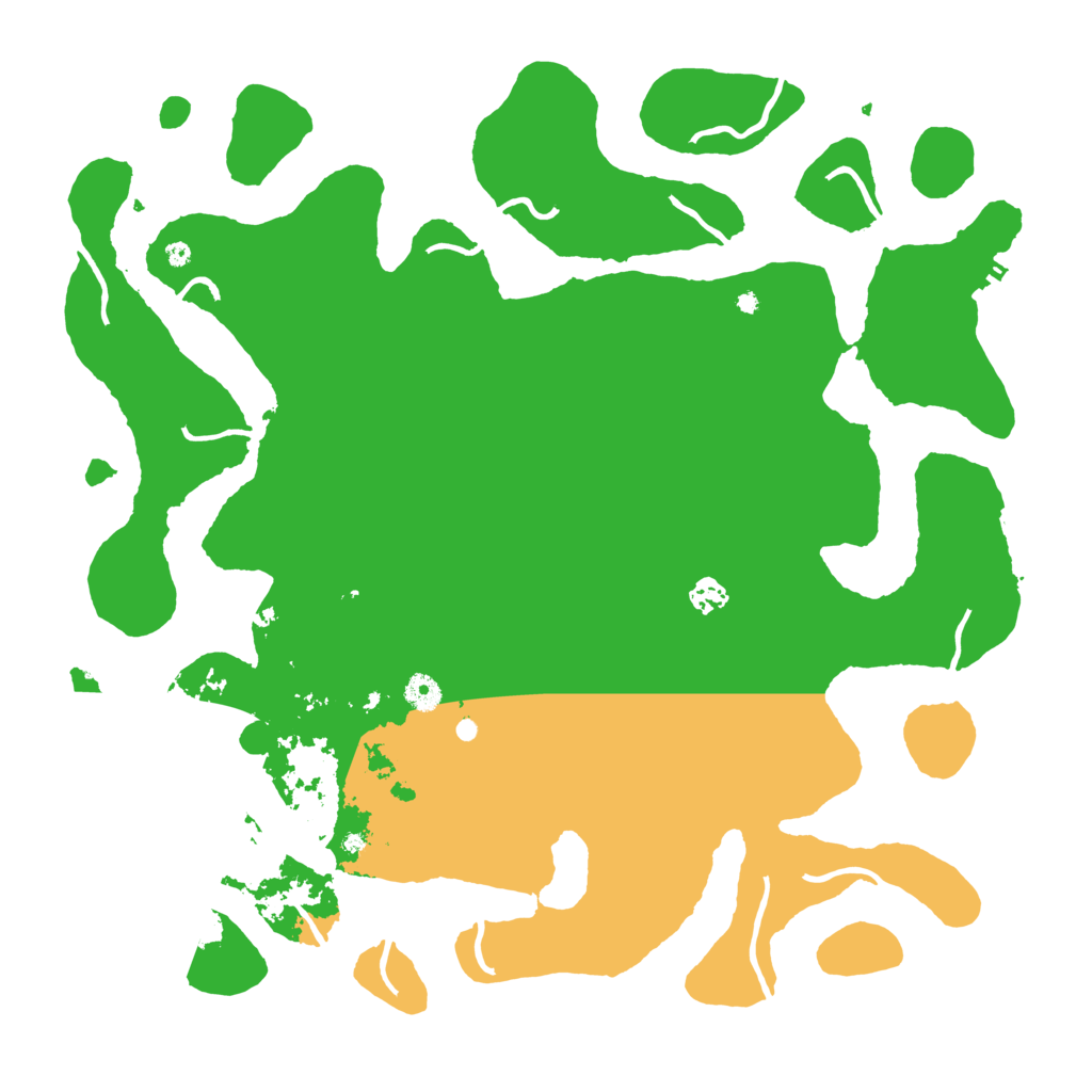 Biome Rust Map: Procedural Map, Size: 4500, Seed: 349730